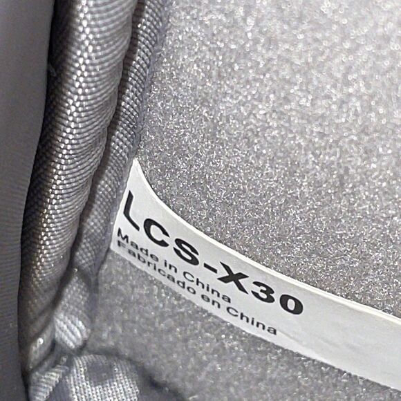 Sony LCS-X30 Soft Carrying Case Black Padded Pockets Shoulder Strap - Picture 2 of 12